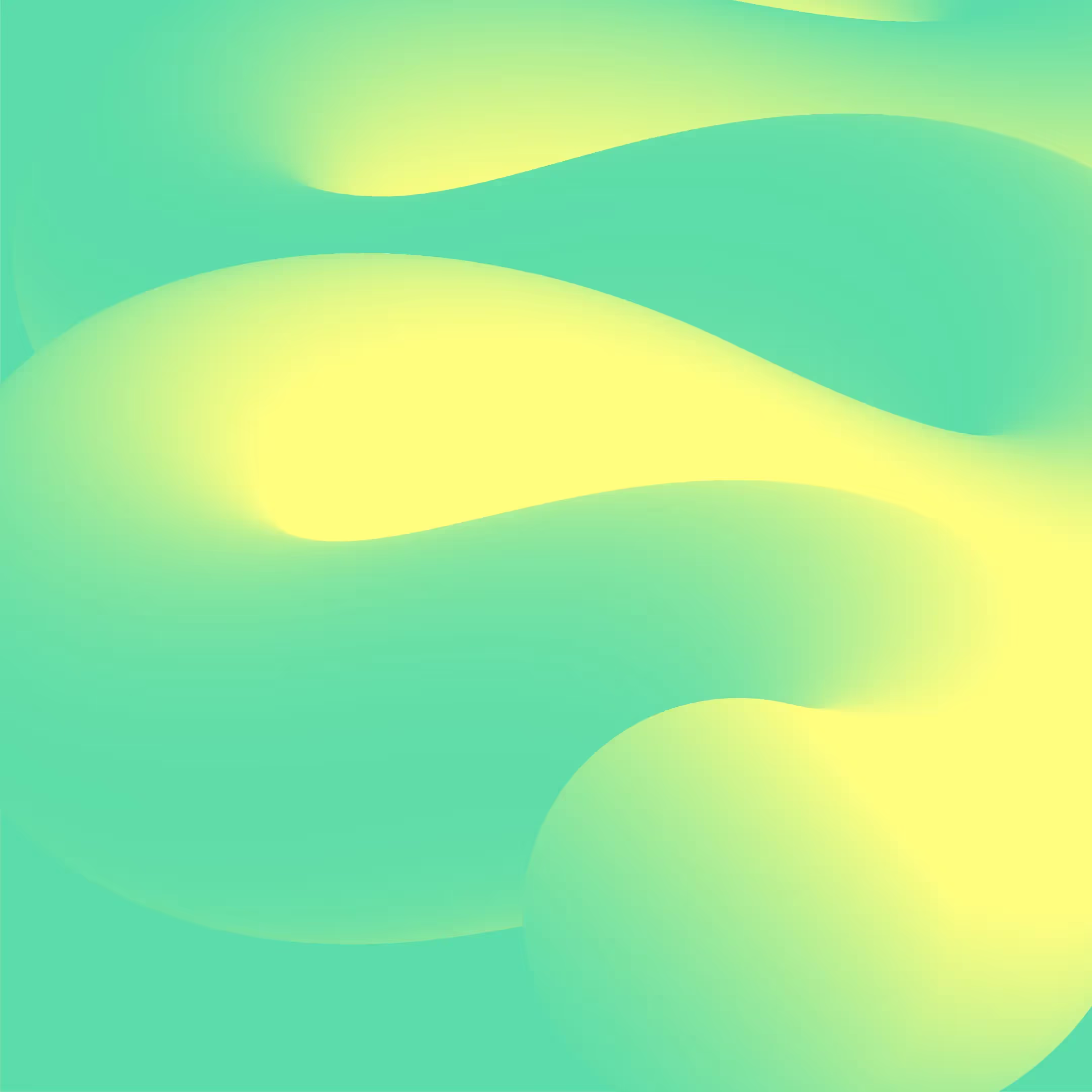 A lime green and florescent yellow abstract background reminiscent of lava lamps